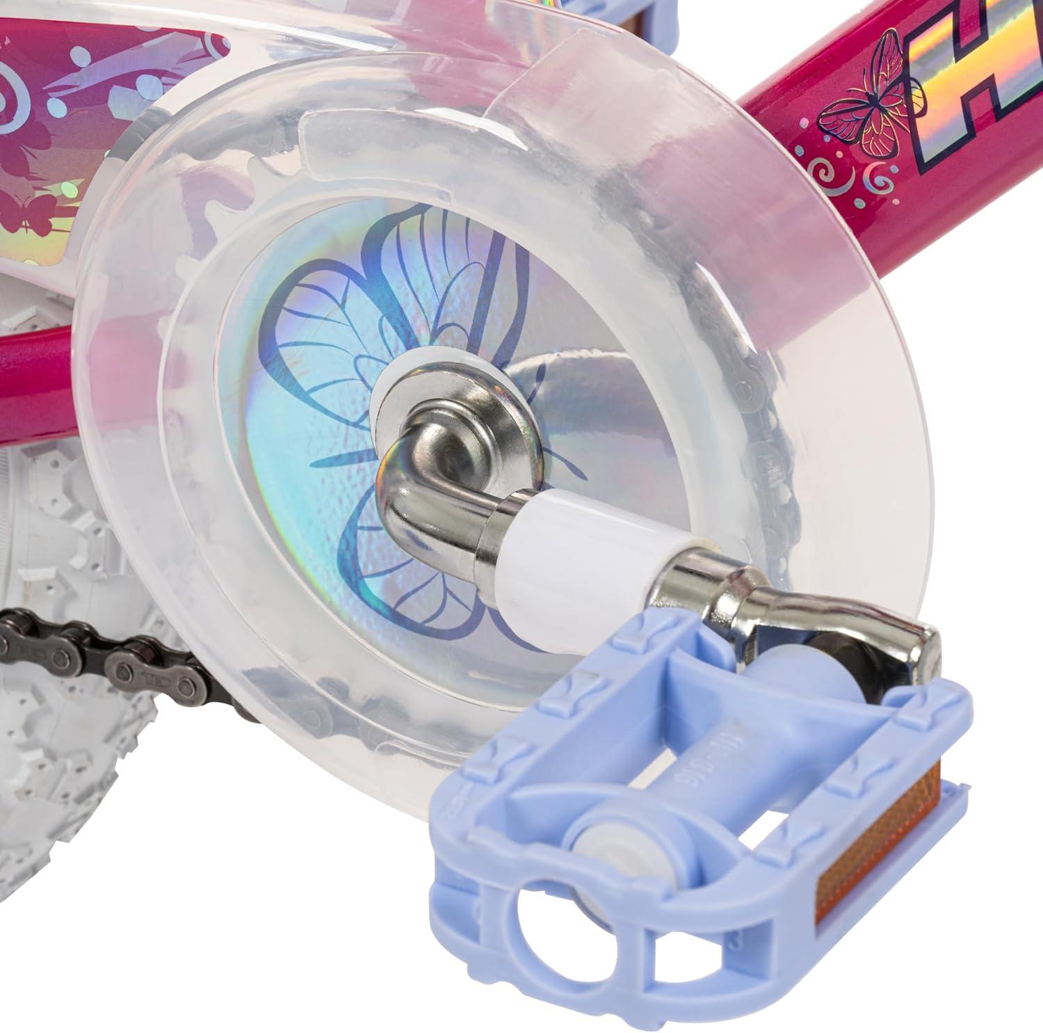 image:imageHuffy Illuminate Bike for Girls 121620 Inch Size Options Ages 3 Years Old Removable Training Wheels 12 and 16 Only Multiple Color Options Easy Assembly Adjustable Seat DurableSweet Pink