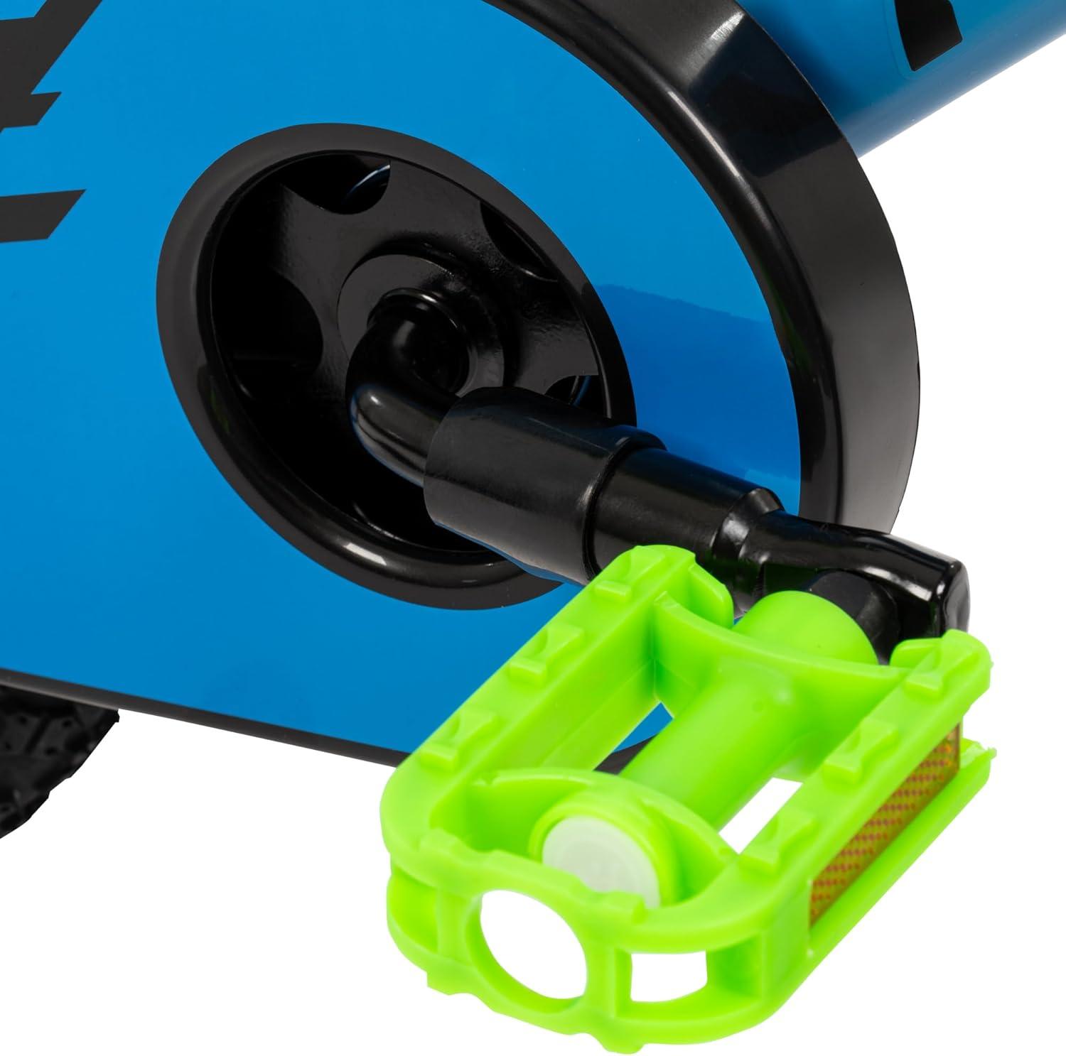 image:imageHuffy Kids 1216 Inch Bikes Multiple Color Options Available Ideal for Ages 3 Years Old EZ Build Assembly Removable Training Wheels Chain Guard for Safety Fun and Playful DesignsBlue