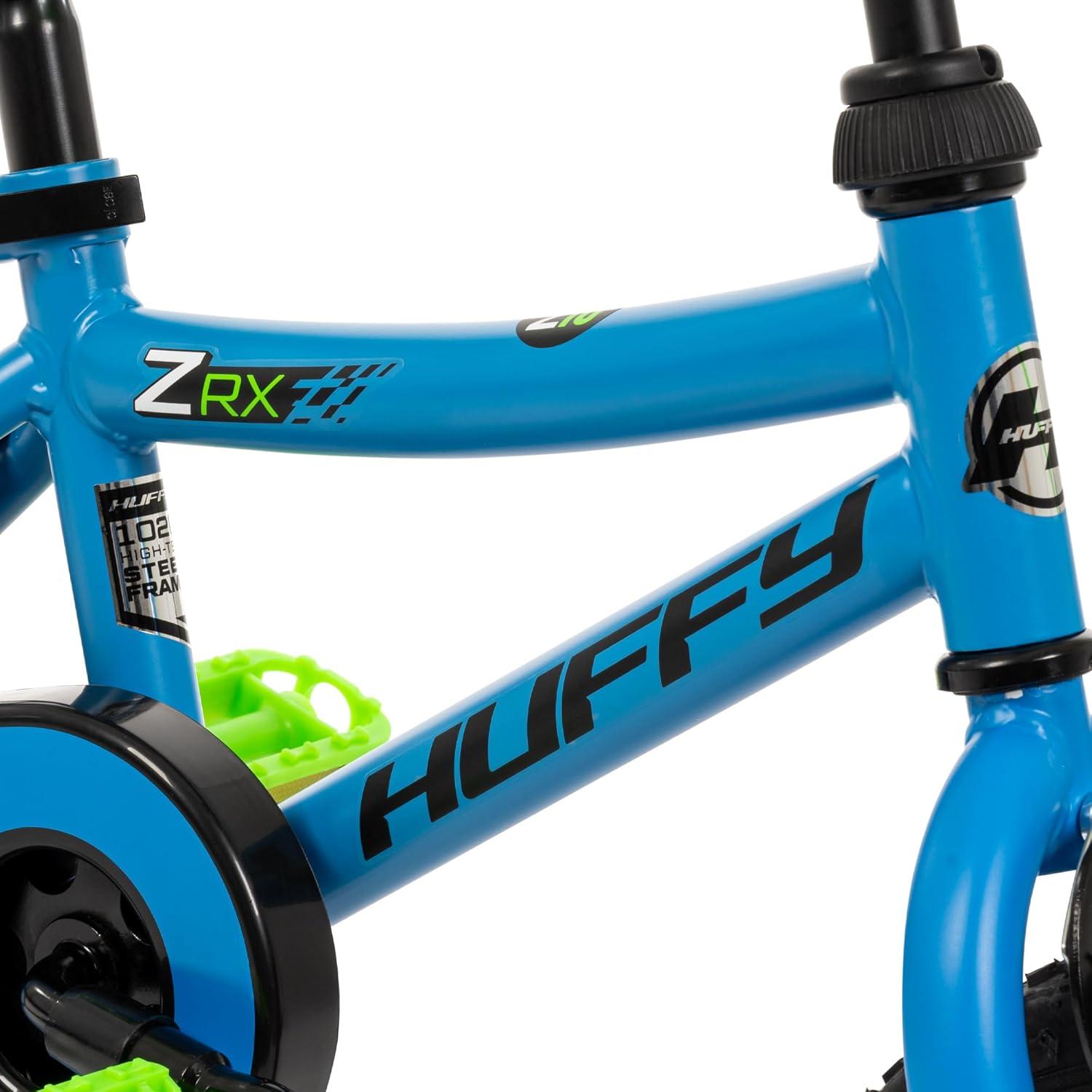 image:imageHuffy Kids 1216 Inch Bikes Multiple Color Options Available Ideal for Ages 3 Years Old EZ Build Assembly Removable Training Wheels Chain Guard for Safety Fun and Playful DesignsBlue
