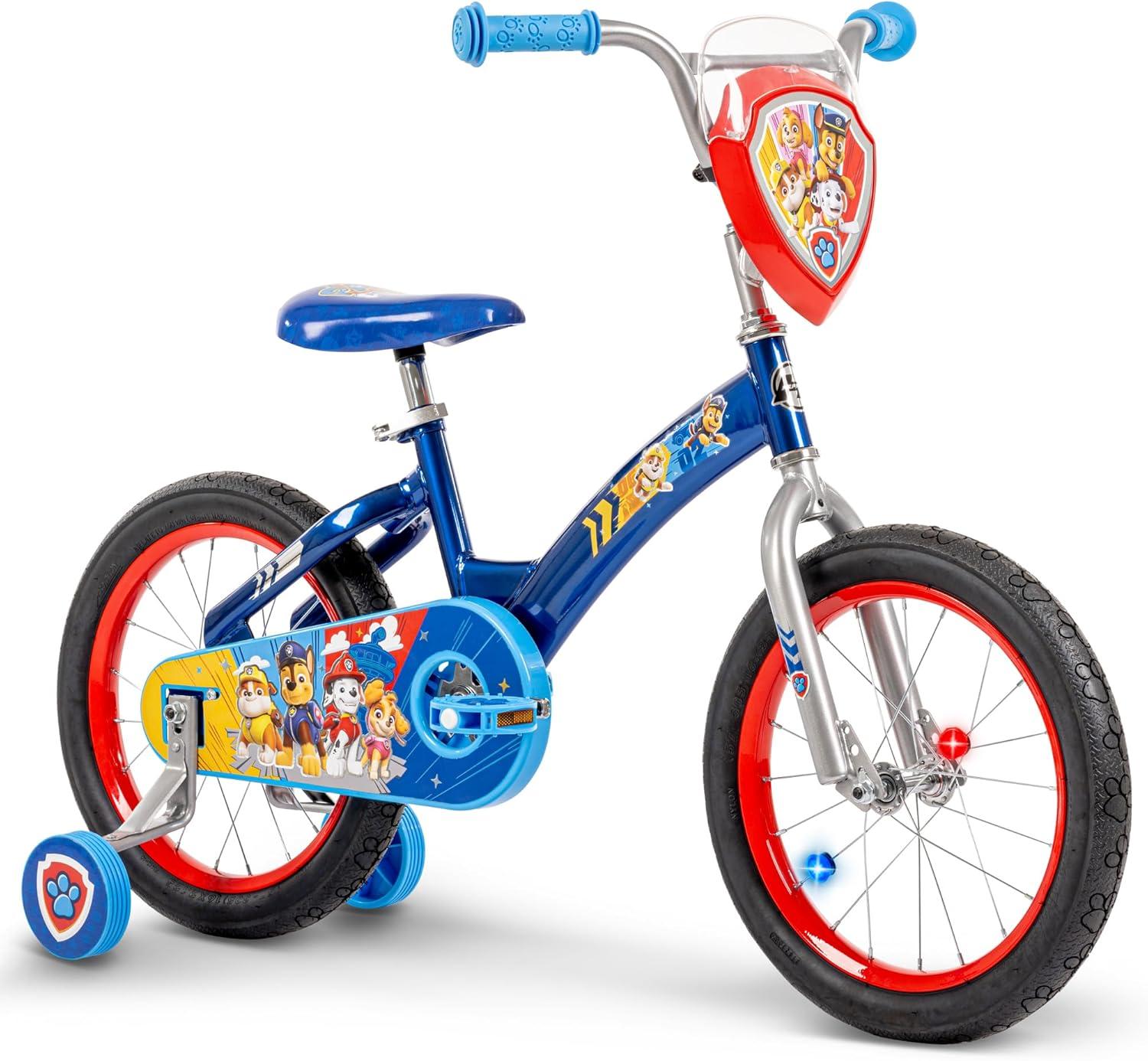 image:imageHuffy Paw Patrol Kids Bikes Sizes 1216 Inch Beginner Rider Multiple Designs and Color Options Available Removable Training Wheels Included Fun Paw Patrol GraphicsMulticolor