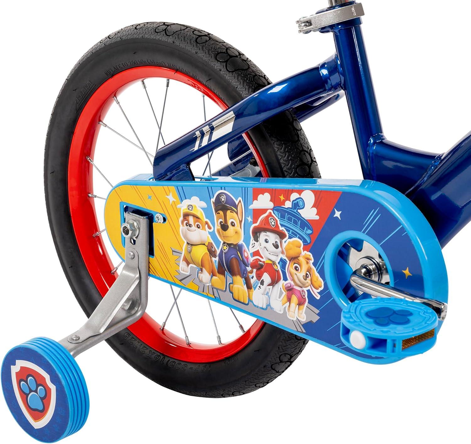 image:imageHuffy Paw Patrol Kids Bikes Sizes 1216 Inch Beginner Rider Multiple Designs and Color Options Available Removable Training Wheels Included Fun Paw Patrol GraphicsMulticolor