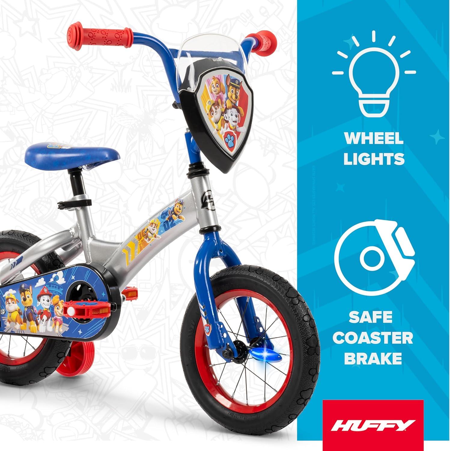 image:imageHuffy Paw Patrol Kids Bikes Sizes 1216 Inch Beginner Rider Multiple Designs and Color Options Available Removable Training Wheels Included Fun Paw Patrol GraphicsMulticolor