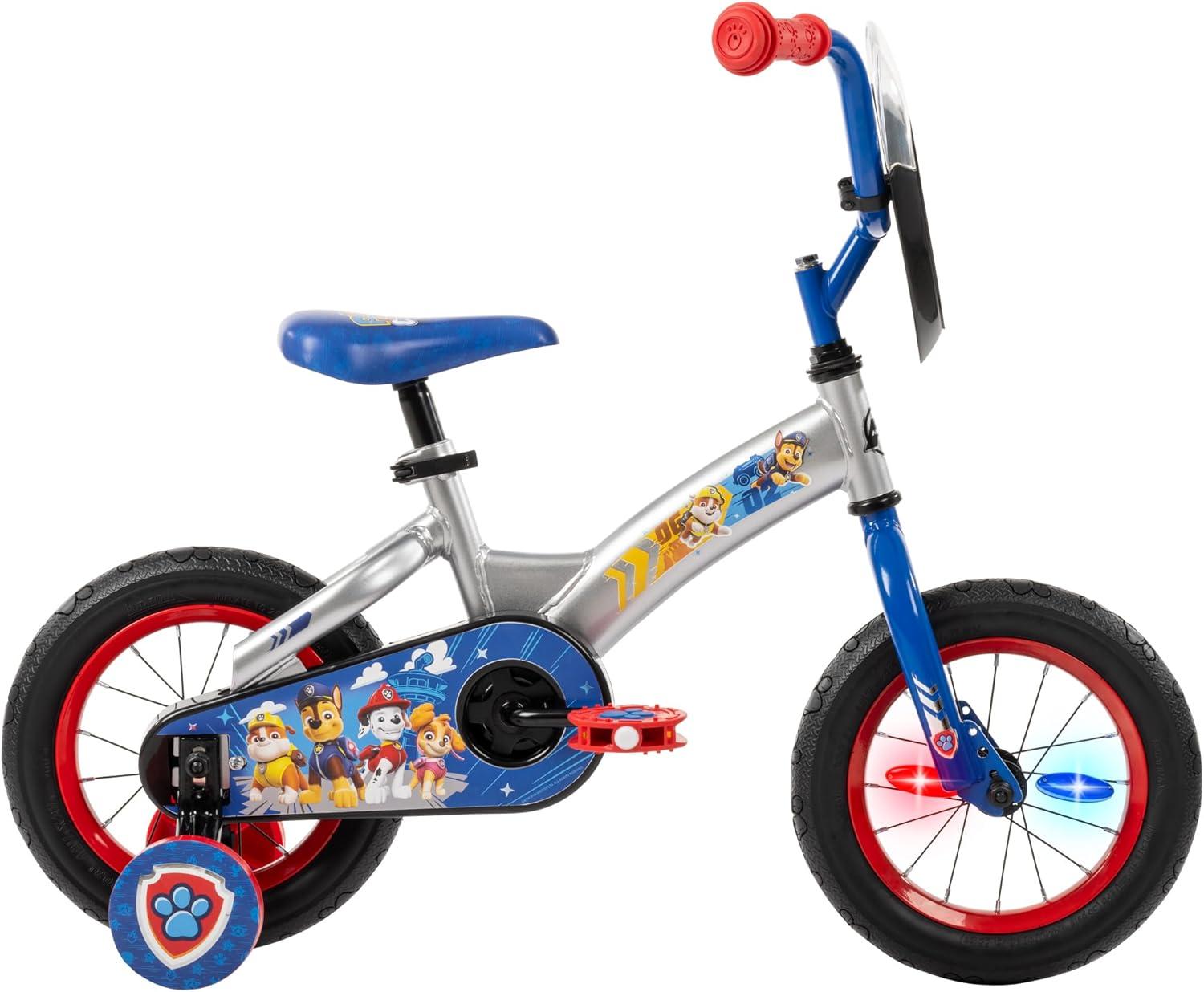 image:imageHuffy Paw Patrol Kids Bikes Sizes 1216 Inch Beginner Rider Multiple Designs and Color Options Available Removable Training Wheels Included Fun Paw Patrol GraphicsMulticolor