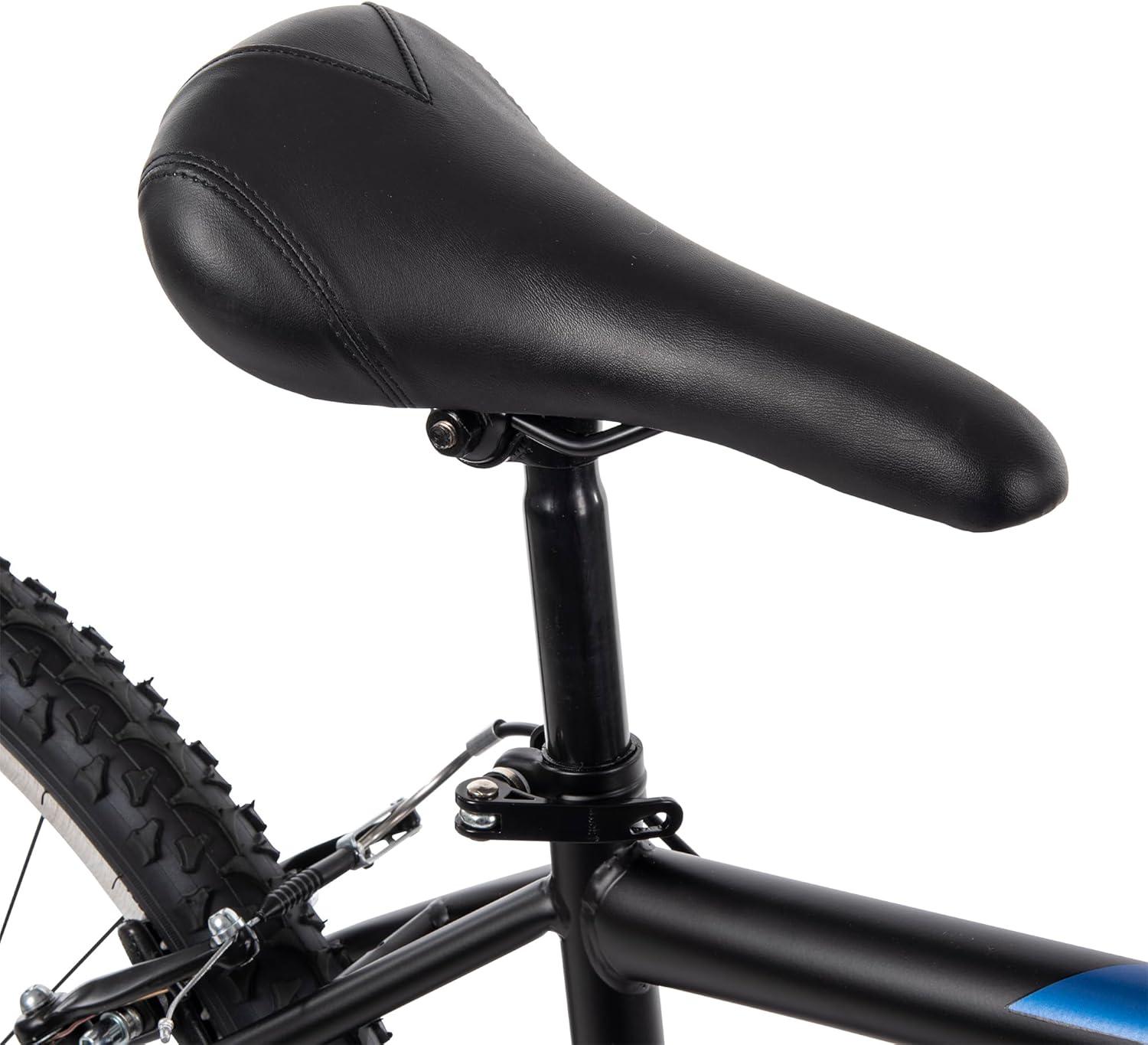 image:imageHuffy Stone Mountain Bike for Men and Women 202426 6Speed 20 or 21Speed Front or Dual Suspension Varies Multiple Colors Adjustable Saddle Shimano Equipped AllTerrain TiresMatte Black