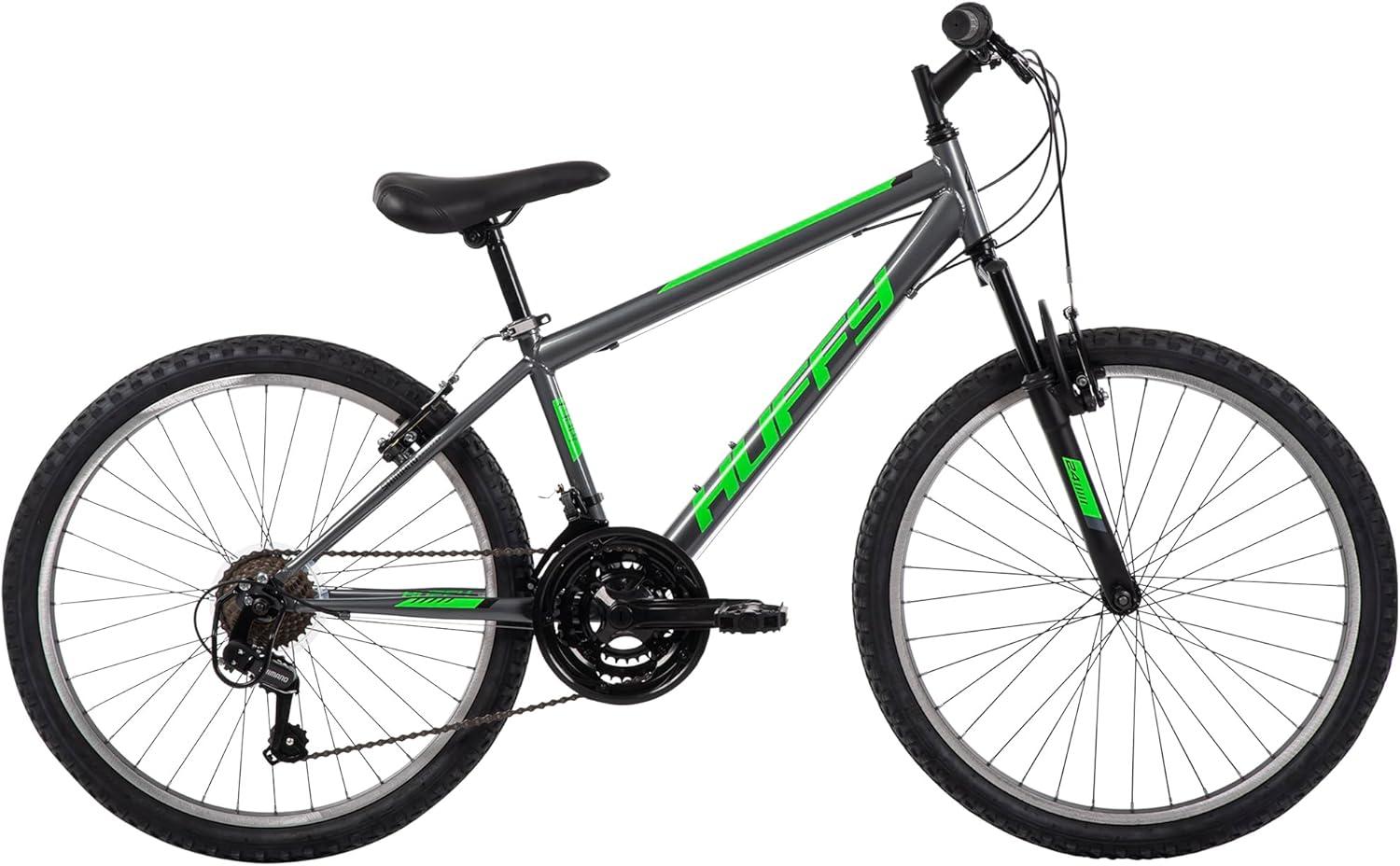 image:imageHuffy Stone Mountain Bike for Men and Women 202426 6Speed 20 or 21Speed Front or Dual Suspension Varies Multiple Colors Adjustable Saddle Shimano Equipped AllTerrain TiresCharcoal Gloss