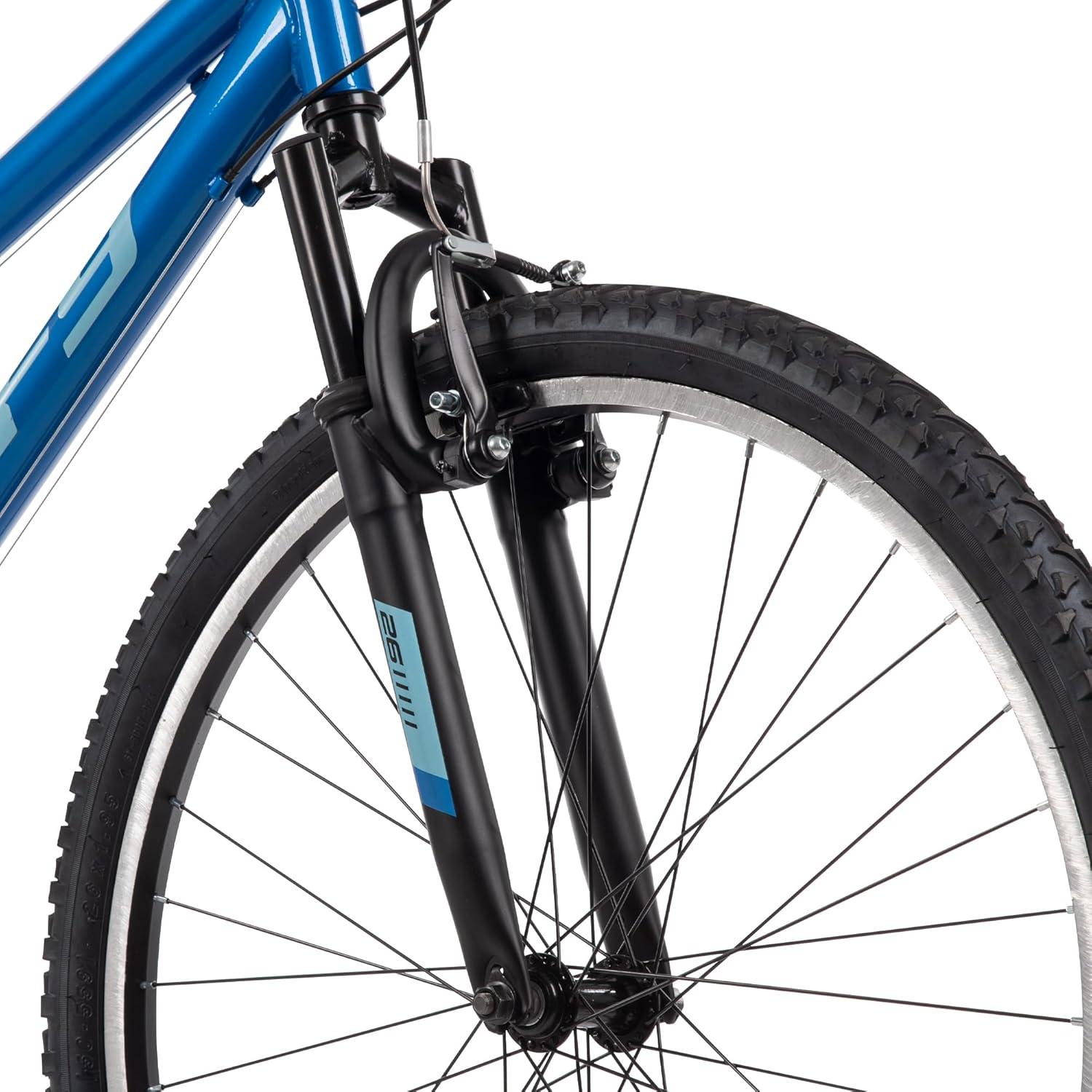image:imageHuffy Stone Mountain Bike for Men and Women 202426 6Speed 20 or 21Speed Front or Dual Suspension Varies Multiple Colors Adjustable Saddle Shimano Equipped AllTerrain TiresDeep Sea Gloss