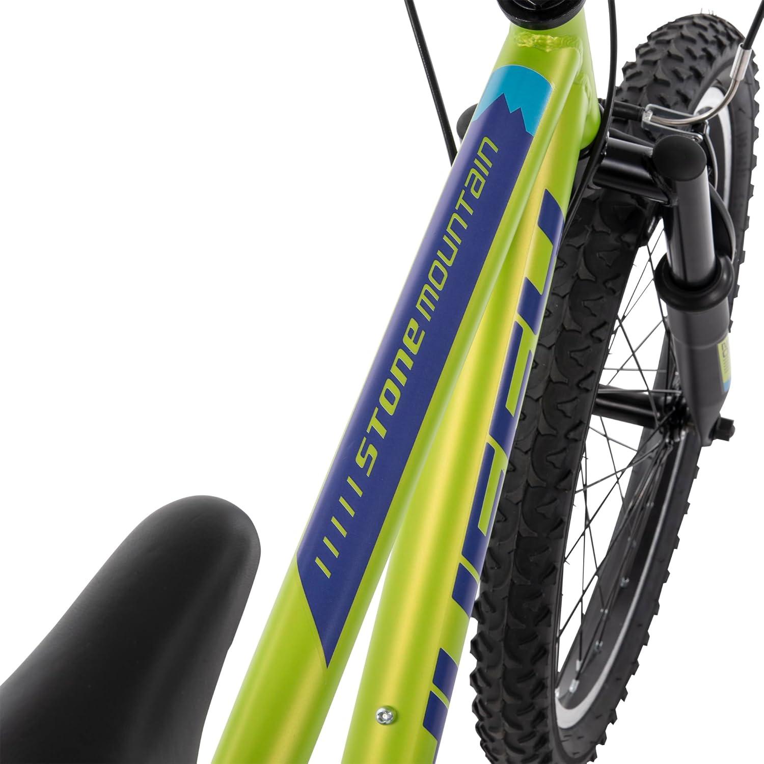 image:imageHuffy Stone Mountain Bike for Men and Women 202426 6Speed 20 or 21Speed Front or Dual Suspension Varies Multiple Colors Adjustable Saddle Shimano Equipped AllTerrain TiresMatte Lime