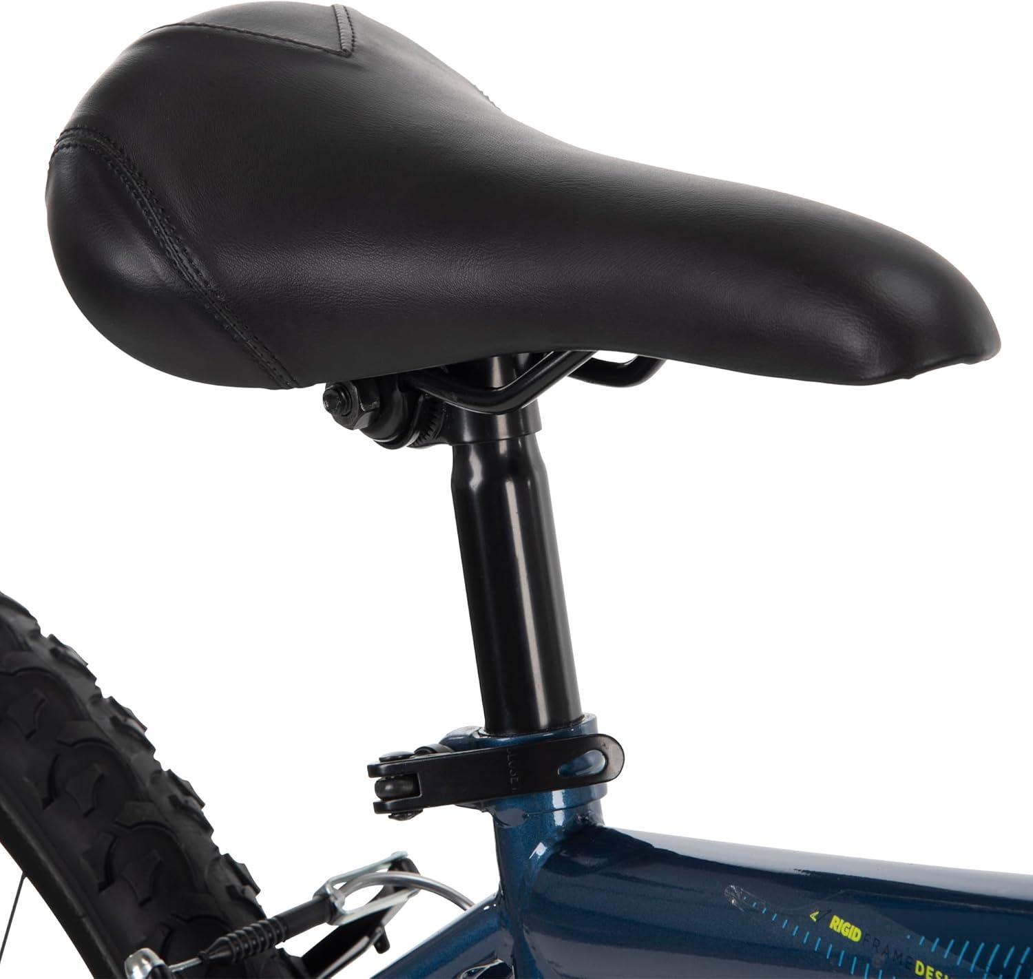 image:imageHuffy Stone Mountain Bike for Men and Women 202426 6Speed 20 or 21Speed Front or Dual Suspension Varies Multiple Colors Adjustable Saddle Shimano Equipped AllTerrain TiresDenim Blue