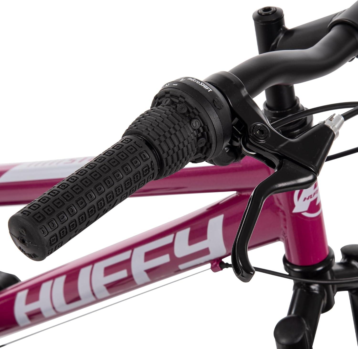 image:imageHuffy Stone Mountain Bike for Men and Women 202426 6Speed 20 or 21Speed Front or Dual Suspension Varies Multiple Colors Adjustable Saddle Shimano Equipped AllTerrain TiresOrchid Gloss