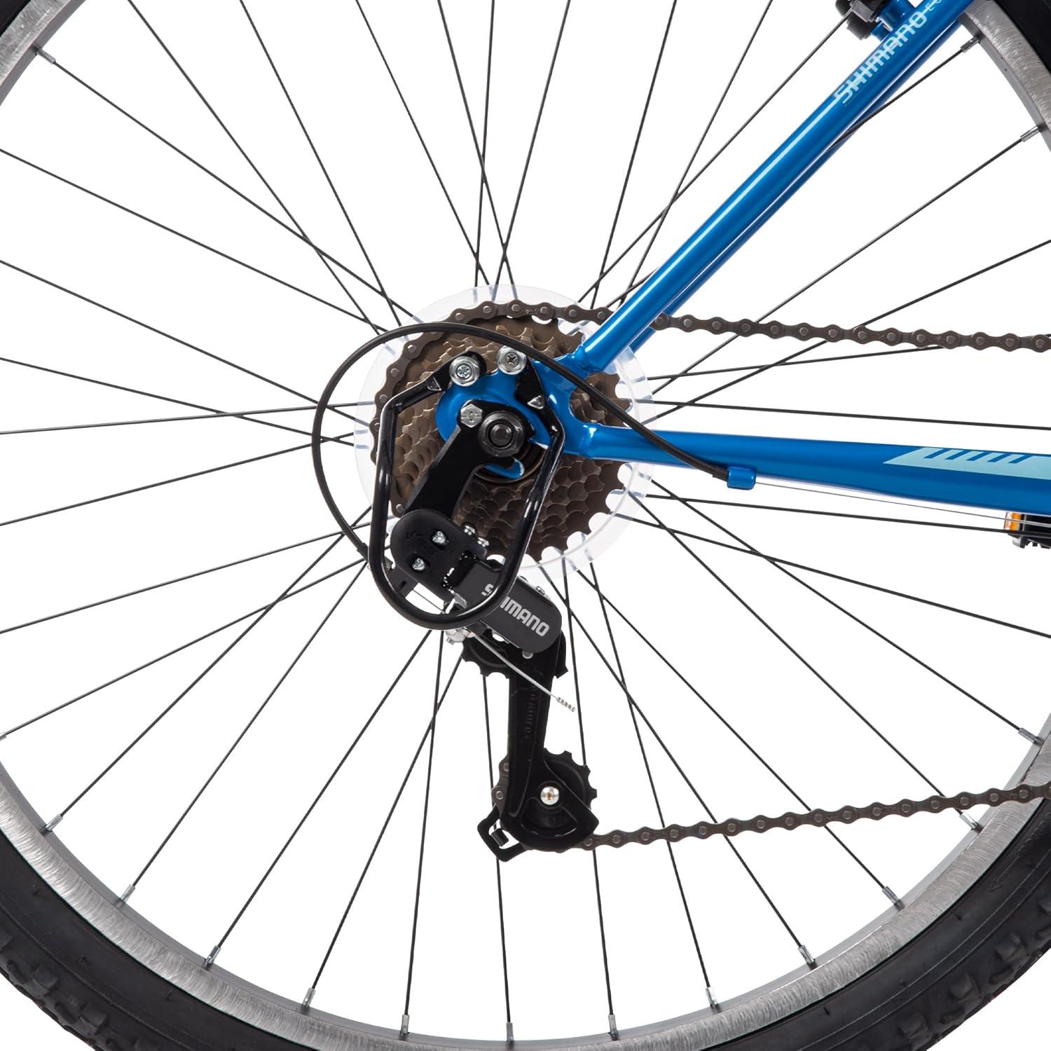 image:imageHuffy Stone Mountain Bike for Men and Women 202426 6Speed 20 or 21Speed Front or Dual Suspension Varies Multiple Colors Adjustable Saddle Shimano Equipped AllTerrain TiresDeep Sea Gloss