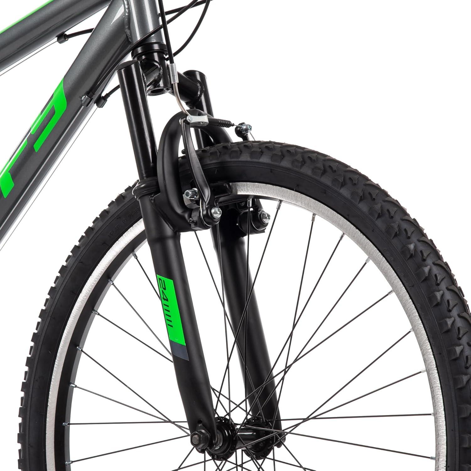 image:imageHuffy Stone Mountain Bike for Men and Women 202426 6Speed 20 or 21Speed Front or Dual Suspension Varies Multiple Colors Adjustable Saddle Shimano Equipped AllTerrain TiresCharcoal Gloss
