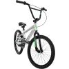 image:imageHuffy 20 Inch BMX Bike for Kids Race amp Freestyle Styles Lightweight Steel Frame Single Speed Drivetrain 20 Wheels Beginner BMX Bike for Street Riding or BMX Track KidsTeensSilver Axilus