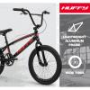 image:imageHuffy 20 Inch BMX Bike for Kids Race amp Freestyle Styles Lightweight Steel Frame Single Speed Drivetrain 20 Wheels Beginner BMX Bike for Street Riding or BMX Track KidsTeensBlack Axilus