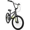 image:imageHuffy 20 Inch BMX Bike for Kids Race amp Freestyle Styles Lightweight Steel Frame Single Speed Drivetrain 20 Wheels Beginner BMX Bike for Street Riding or BMX Track KidsTeensGray Enigma