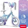 image:imageHuffy Disney Girls Bikes 1216 Inch Sizes Ages 3 Years Old Disney Princess Minnie Mouse Frozen Bicycles Characters Removable Training Wheels Streamers Easy Assembly Durable SafeBlue  Frozen