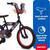 image:imageHuffy Disney and Marvel 1216 Inch Boys Bike for Kids Multiple Color Options and Designs Available Ideal for Ages 3 Years Old Removable Training Wheels Adjustable Seat Simple Coaster BrakeBlue Abyss  SpiderMan
