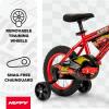 image:imageHuffy Disney and Marvel 1216 Inch Boys Bike for Kids Multiple Color Options and Designs Available Ideal for Ages 3 Years Old Removable Training Wheels Adjustable Seat Simple Coaster BrakeRed  Lightning McQueen