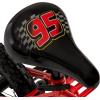 image:imageHuffy Disney and Marvel 1216 Inch Boys Bike for Kids Multiple Color Options and Designs Available Ideal for Ages 3 Years Old Removable Training Wheels Adjustable Seat Simple Coaster BrakeRed  Lightning McQueen