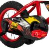 image:imageHuffy Disney and Marvel 1216 Inch Boys Bike for Kids Multiple Color Options and Designs Available Ideal for Ages 3 Years Old Removable Training Wheels Adjustable Seat Simple Coaster BrakeRed  Lightning McQueen