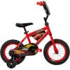 image:imageHuffy Disney and Marvel 1216 Inch Boys Bike for Kids Multiple Color Options and Designs Available Ideal for Ages 3 Years Old Removable Training Wheels Adjustable Seat Simple Coaster BrakeRed  Lightning McQueen