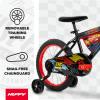 image:imageHuffy Disney and Marvel 1216 Inch Boys Bike for Kids Multiple Color Options and Designs Available Ideal for Ages 3 Years Old Removable Training Wheels Adjustable Seat Simple Coaster BrakeRedBlack  Lightning McQueen