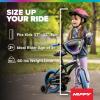 image:imageHuffy ElectroLight Kids Bike with LED Lights Durable Steel Frame Coaster Brake Removable Training Wheels Ages 46 GreyRedGreyBlue