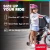 image:imageHuffy ElectroLight Kids Bike with LED Lights Durable Steel Frame Coaster Brake Removable Training Wheels Ages 46 GreyRedGreyRed