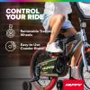 image:imageHuffy ElectroLight Kids Bike with LED Lights Durable Steel Frame Coaster Brake Removable Training Wheels Ages 46 GreyRedGreyRed
