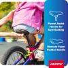 image:imageHuffy GRM Kids Bike 12162024 DualTriple Brakes MultiMode Learning amp Parent Assist Handle on 1216 Rider Fit Range Across Sizes 3358 Memory Foam Saddle Multiple Color OptionsPinkBlue
