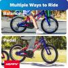 image:imageHuffy GRM Kids Bike 12162024 DualTriple Brakes MultiMode Learning amp Parent Assist Handle on 1216 Rider Fit Range Across Sizes 3358 Memory Foam Saddle Multiple Color OptionsPinkBlue