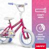 image:imageHuffy Illuminate Bike for Girls 121620 Inch Size Options Ages 3 Years Old Removable Training Wheels 12 and 16 Only Multiple Color Options Easy Assembly Adjustable Seat DurableSweet Pink