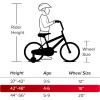 image:imageHuffy Illuminate Bike for Girls 121620 Inch Size Options Ages 3 Years Old Removable Training Wheels 12 and 16 Only Multiple Color Options Easy Assembly Adjustable Seat DurableGloss Pink