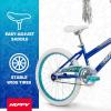 image:imageHuffy Illuminate Bike for Girls 121620 Inch Size Options Ages 3 Years Old Removable Training Wheels 12 and 16 Only Multiple Color Options Easy Assembly Adjustable Seat DurablePearl Blue