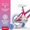 image:imageHuffy Illuminate Bike for Girls 121620 Inch Size Options Ages 3 Years Old Removable Training Wheels 12 and 16 Only Multiple Color Options Easy Assembly Adjustable Seat DurableSweet Pink