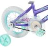 image:imageHuffy Illuminate Bike for Girls 121620 Inch Size Options Ages 3 Years Old Removable Training Wheels 12 and 16 Only Multiple Color Options Easy Assembly Adjustable Seat DurableAmethyst Purple