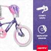 image:imageHuffy Kids 1216 Inch Bikes Multiple Color Options Available Ideal for Ages 3 Years Old EZ Build Assembly Removable Training Wheels Chain Guard for Safety Fun and Playful DesignsAmethyst