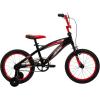 image:imageHuffy Kids 1216 Inch Bikes Multiple Color Options Available Ideal for Ages 3 Years Old EZ Build Assembly Removable Training Wheels Chain Guard for Safety Fun and Playful DesignsGloss Black