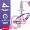 image:imageHuffy Kids 1216 Inch Bikes Multiple Color Options Available Ideal for Ages 3 Years Old EZ Build Assembly Removable Training Wheels Chain Guard for Safety Fun and Playful DesignsAmethyst