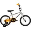 image:imageHuffy Kids 1216 Inch Bikes Multiple Color Options Available Ideal for Ages 3 Years Old EZ Build Assembly Removable Training Wheels Chain Guard for Safety Fun and Playful DesignsSilver