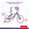 image:imageHuffy Kids 1216 Inch Bikes Multiple Color Options Available Ideal for Ages 3 Years Old EZ Build Assembly Removable Training Wheels Chain Guard for Safety Fun and Playful DesignsAmethyst