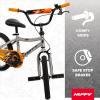 image:imageHuffy Kids 1216 Inch Bikes Multiple Color Options Available Ideal for Ages 3 Years Old EZ Build Assembly Removable Training Wheels Chain Guard for Safety Fun and Playful DesignsSilver