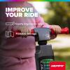 image:imageHuffy Light Up Inline Scooter for Kids 2 Wheel Kick Scooter with LED Lights and Rear Brake Foldable Adjustable Handlebar on Select Models Durable Frame Licensed Character GraphicsRed ElectroLight