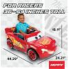image:imageHuffy Lightning McQueen 6V RideOn Toy Car with Headlights amp Engine Sounds Foot Pedal Drive Up to 25 MPH Ages 37Lightning Mcqueen  Red