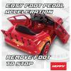 image:imageHuffy Lightning McQueen 6V RideOn Toy Car with Headlights amp Engine Sounds Foot Pedal Drive Up to 25 MPH Ages 37Lightning Mcqueen  Red