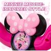 image:imageHuffy Lightning McQueen 6V RideOn Toy Car with Headlights amp Engine Sounds Foot Pedal Drive Up to 25 MPH Ages 37Minnie Mouse  Pink