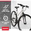 image:imageHuffy North Peak 26Inch Mountain Bike Durable HiTen Steel Frame 15Speed Twist Shifter Front and Rear LinearPull Brakes AllTerrain Tires Padded ATB SaddleSparkly Snow