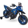 image:imageHuffy Ride On Motorcycle for Kids Ideal for Ages 25 Years 6V Rechargeable Battery Training Wheels Realistic Engine Sounds Max Weight 65lbs 2 MPH BlueBlue