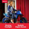 image:imageHuffy Ride On Motorcycle for Kids Ideal for Ages 25 Years 6V Rechargeable Battery Training Wheels Realistic Engine Sounds Max Weight 65lbs 2 MPH BlueBlue
