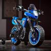 image:imageHuffy Ride On Motorcycle for Kids Ideal for Ages 25 Years 6V Rechargeable Battery Training Wheels Realistic Engine Sounds Max Weight 65lbs 2 MPH BlueBlue