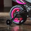 image:imageHuffy Ride On Motorcycle for Kids Ideal for Ages 25 Years 6V Rechargeable Battery Training Wheels Realistic Engine Sounds Max Weight 65lbs 2 MPH BluePink